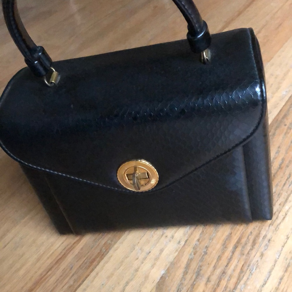 Vintage structured handbag